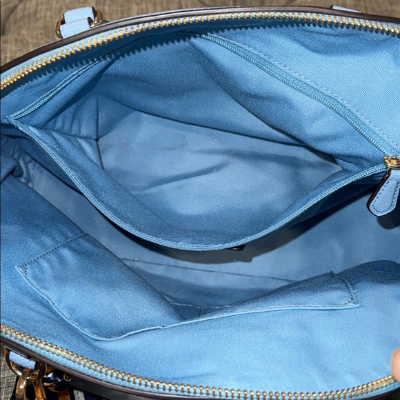 Coach Blue Leather Handbag - Picture 10 of 16